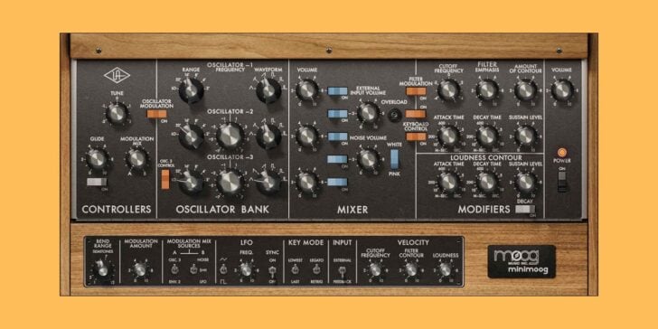 Get over 80% off Universal Audio’s Moog Minimoog at Plugin Boutique Get over 80% off Universal Audio's Moog Minimoog at Plugin Boutique