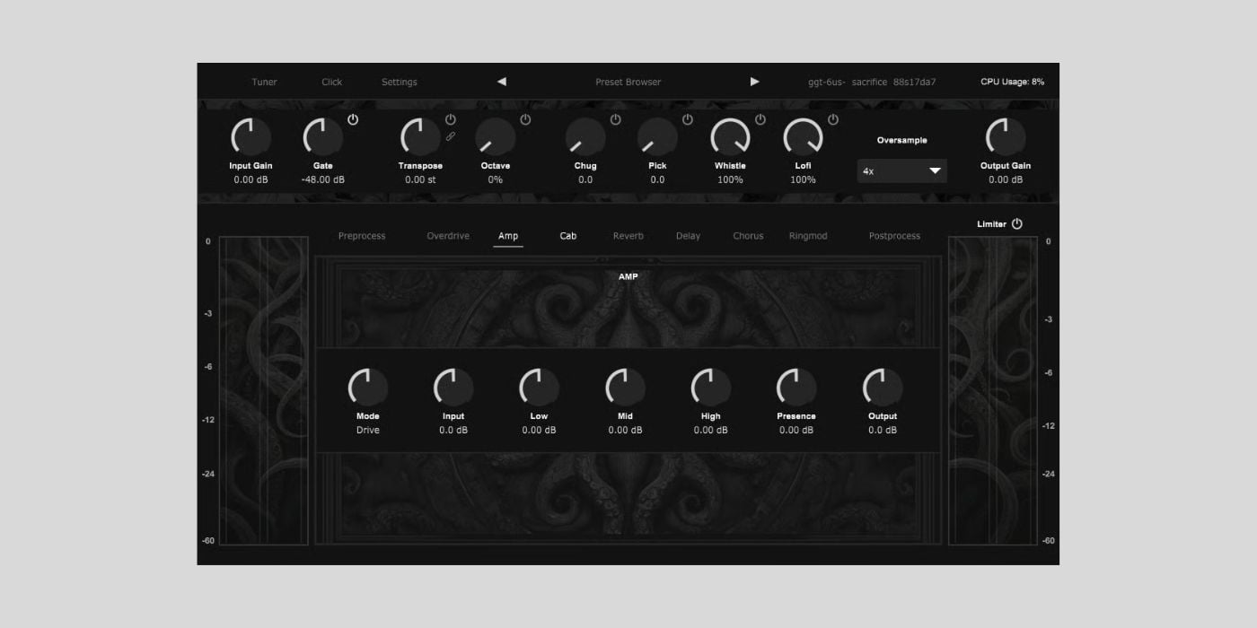 Lamprey releases Altar, a FREE modular guitar amp plugin for Windows