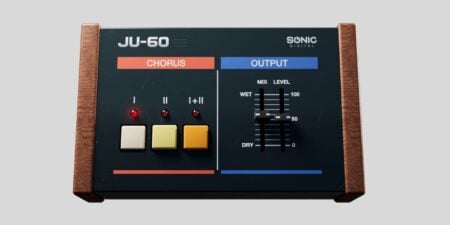 Sonic Academy JU-60 Chorus plugin is FREE for a limited time JU-60 Chorus