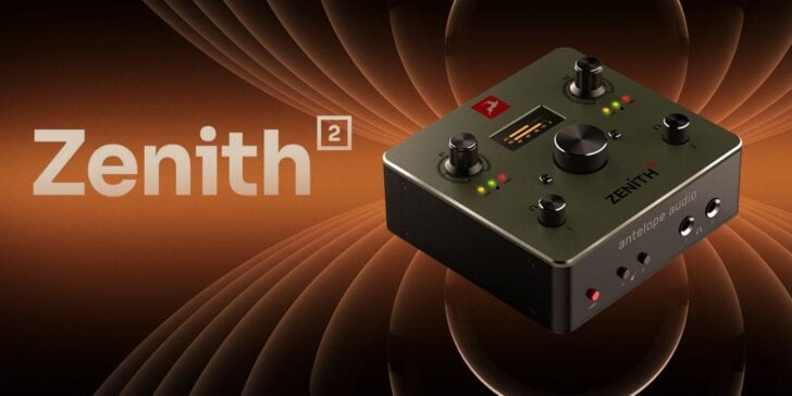 Antelope Audio announces Zenith 2, a compact USB-C audio interface Zenith 2