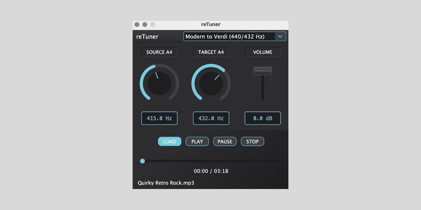Kushview releases ReTuner, a FREE tuning conversion plugin for macOS, Windows, and Linux