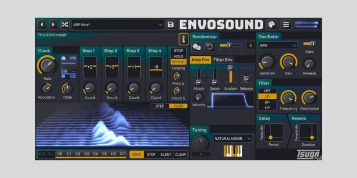 Tsuga Audio releases Envosound, a FREE retro-gaming-inspired synth Tsuga Audio releases Envosound, a FREE retro-gaming-inspired synth for macOS and Windows