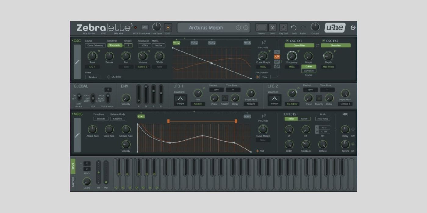 u-he Zebralette 3.0 release candidate: One of the best FREE synths is almost official