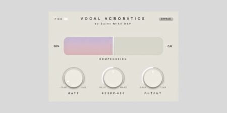 Saint Mike DSP Vocal Acrobatics vocal compressor plugin is FREE for a limited time Vocal Acrobatics
