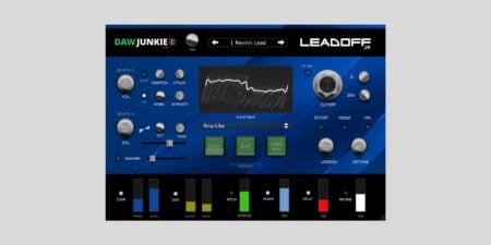 DAWJunkie releases LeadOff Jr, a FREE wavetable synth for macOS and Windows DAWJunkie releases LeadOff Jr, a FREE wavetable synth for macOS and Windows