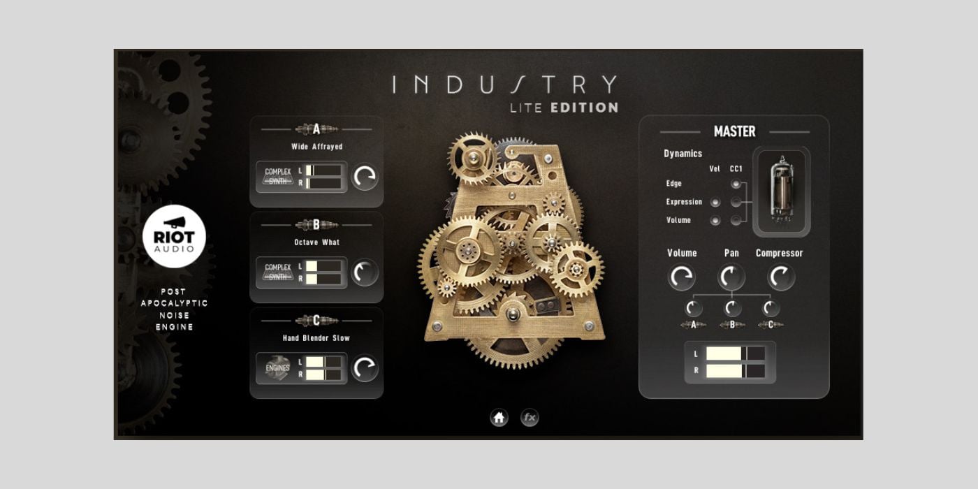 Riot Audio releases Industry Lite, a FREE cinematic synth/sampler for Kontakt Player