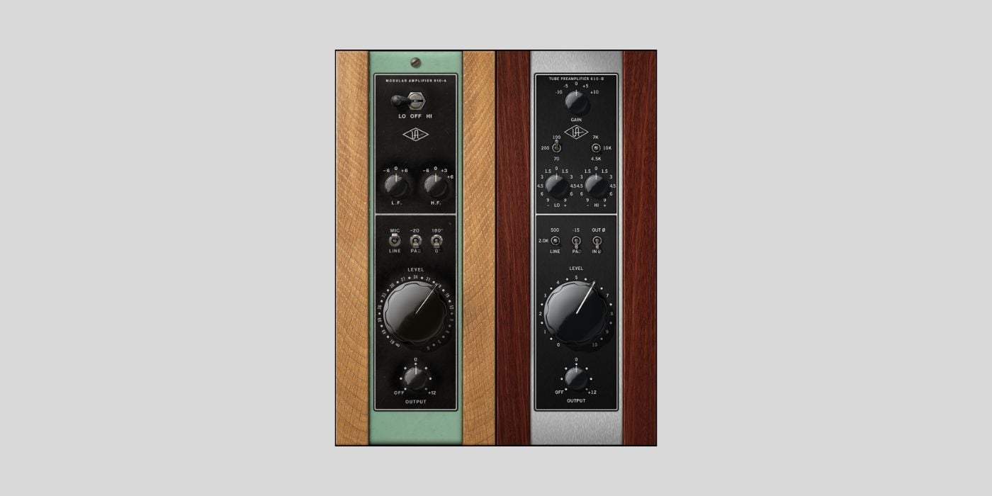 Universal Audio releases UA 610 Tube Preamp & EQ Collection