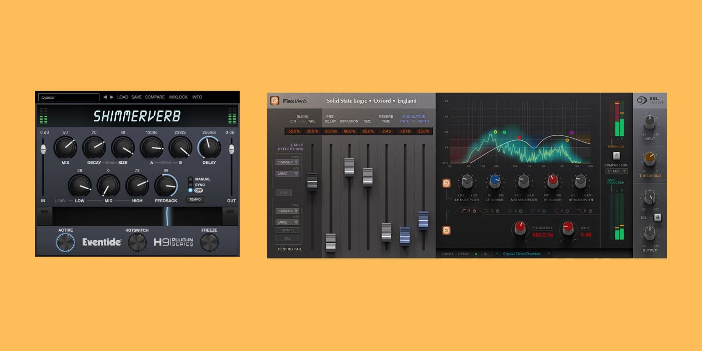 Get over 80% off reverbs from SSL and Eventide at Plugin Boutique for a limited time