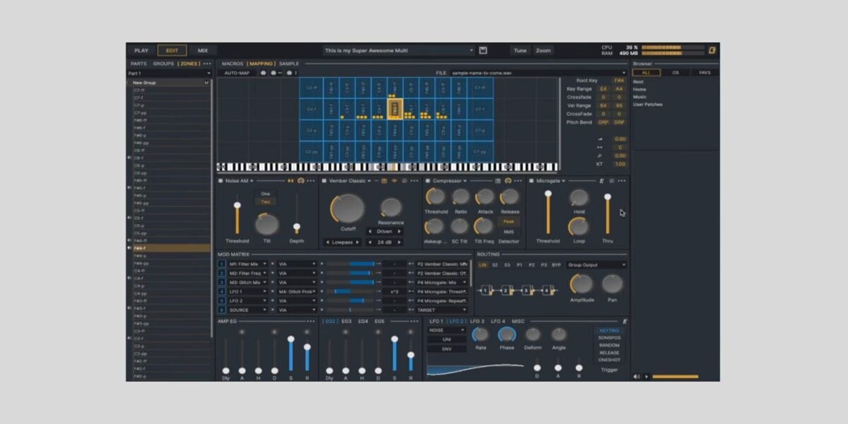 The open-source Shortcircuit XT sampler by Surge Synth Team is now in ...