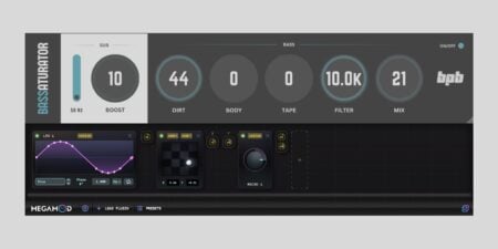 Sync Audio releases MegaMod, a FREE plugin that modulates any other plugin Sync Audio MegaMod