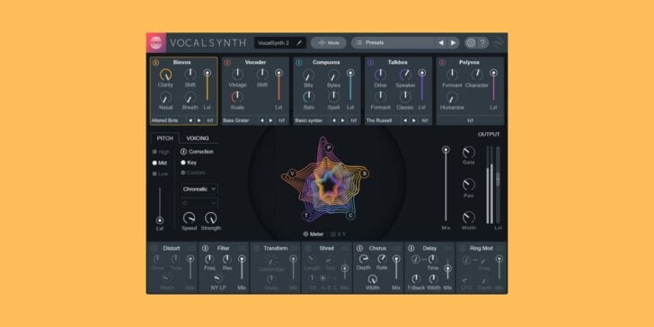Get iZotope VocalSynth 2 for $29 at Plugin Boutique until March 1 iZotope VocalSynth 2