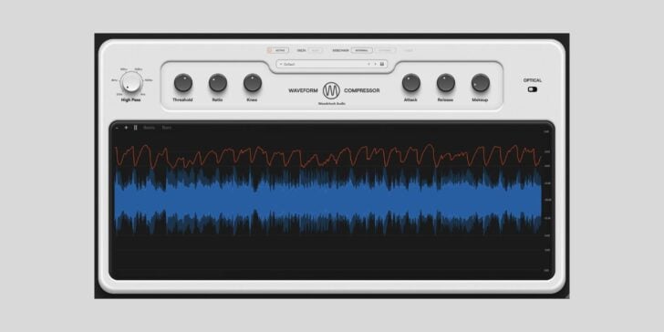 Woodstock Audio releases free Waveform Compressor plugin for Windows and macOS Waveform Compressor