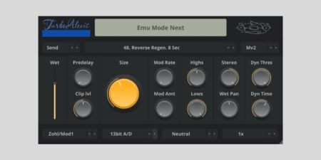 ArtV releases TurboAlexis, a FREE Alesis MidiVerb/MidiFex emulation for Windows and Linux