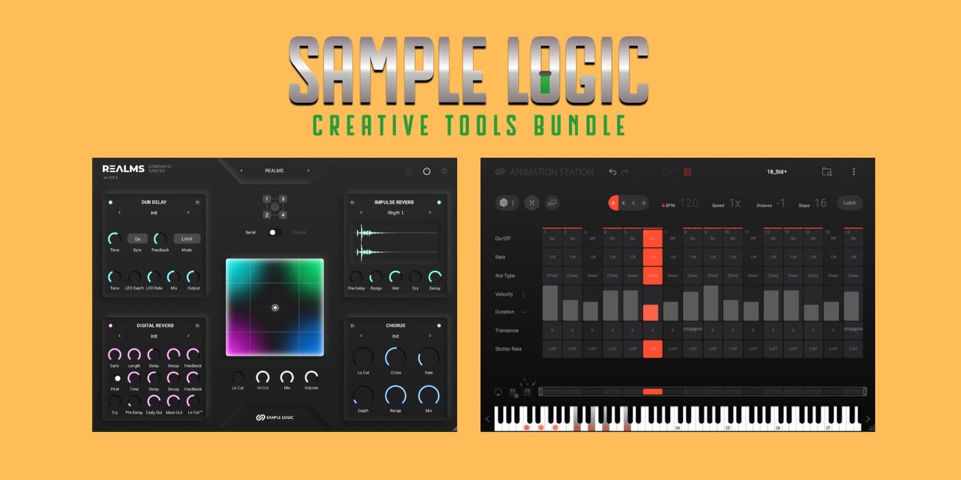 Get Sample Logic’s Realms and Animation Station 2.0 for Just $16.50 in 93% Off Deal