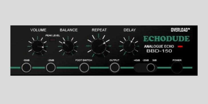 Overload Audio Echodude BBD-150 banner