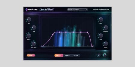 Sonicora Audio’s LiquidTrail creative delay plugin for macOS is FREE for a limited time