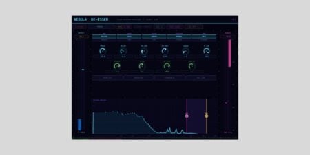 Subhankardas releases Nebula De-Esser, a FREE de-esser plugin for macOS, Windows, and Linux