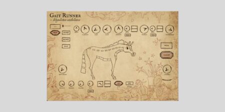 Gait Runner, a rhythmic gate galloper from the planet Symphagos, is FREE for macOS