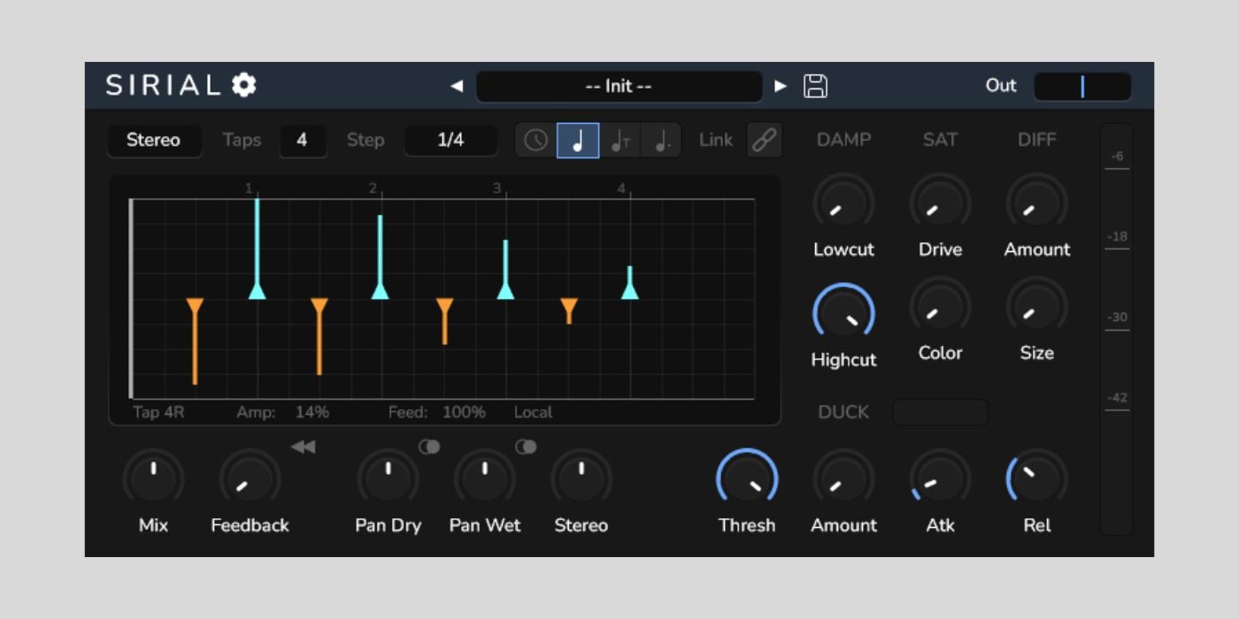 TiagoLr just released Sirial, a rhythmic serial delay, for FREE