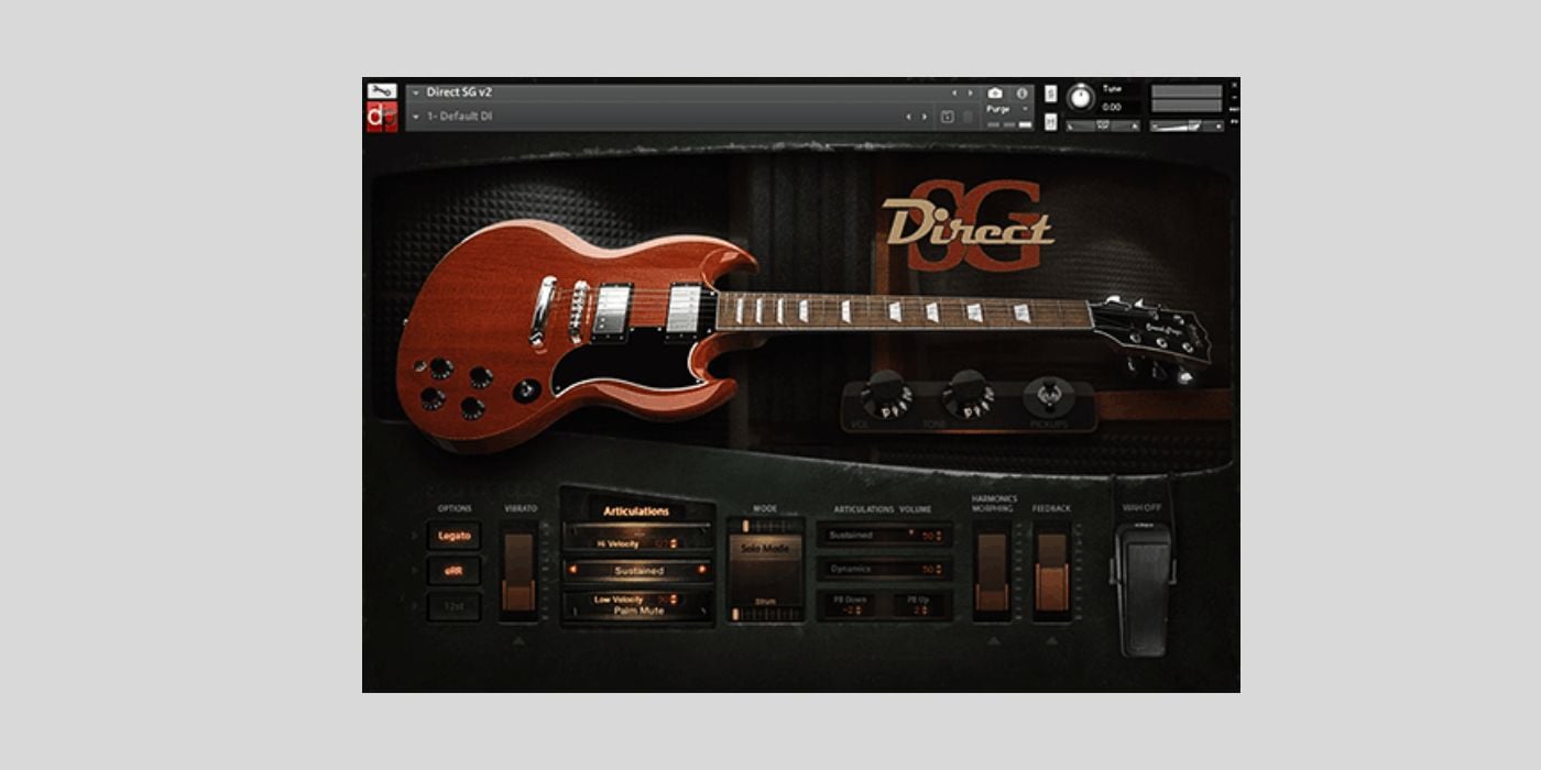 Guitar Series Direct SG by Sound Props