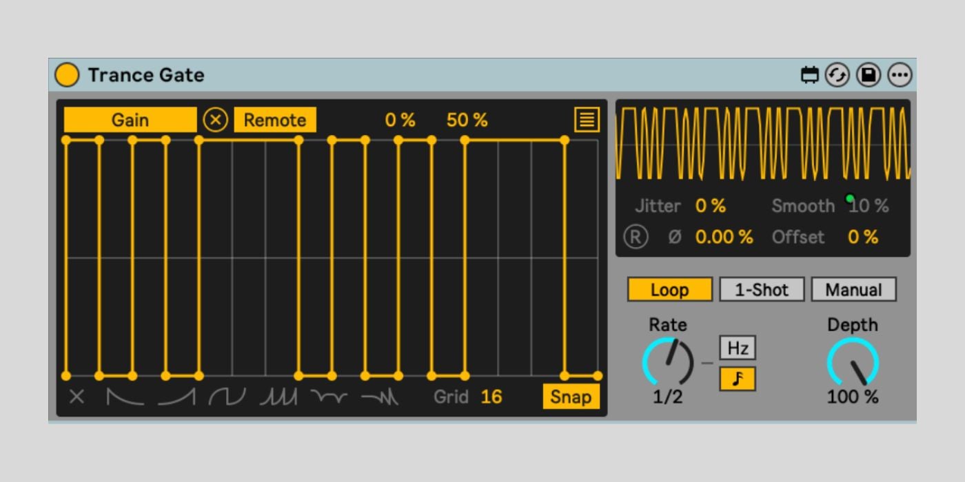 Ableton Live Trance Gate