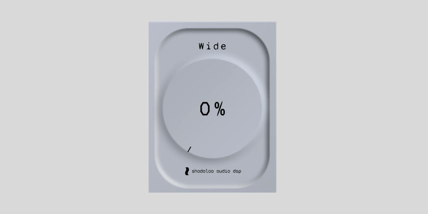 Shadaloo Audio DSP releases Wide, a FREE spatial enhancement plugin