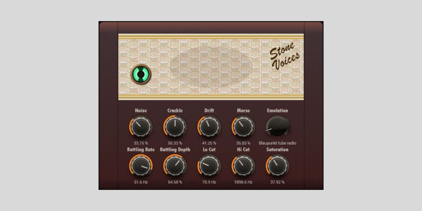 Stone Voices releases Retro Radio, a FREE AM radio simulator plugin