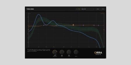 Orra Audio releases Tone Zone, a FREE tonal curve corrector plugin Orra Audio Tone Zone