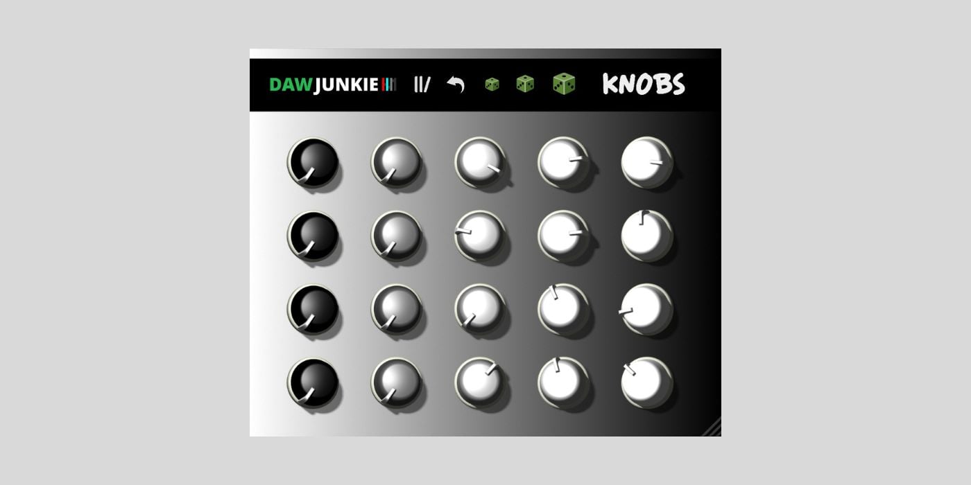 DAWJunkie releases Knobs, a FREE random-effects processor plugin