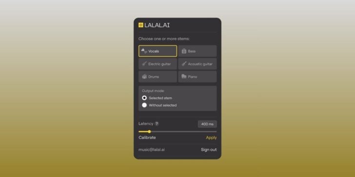 LALAL.AI releases offline AI stem separation plugin for DAWs LALAL.AI