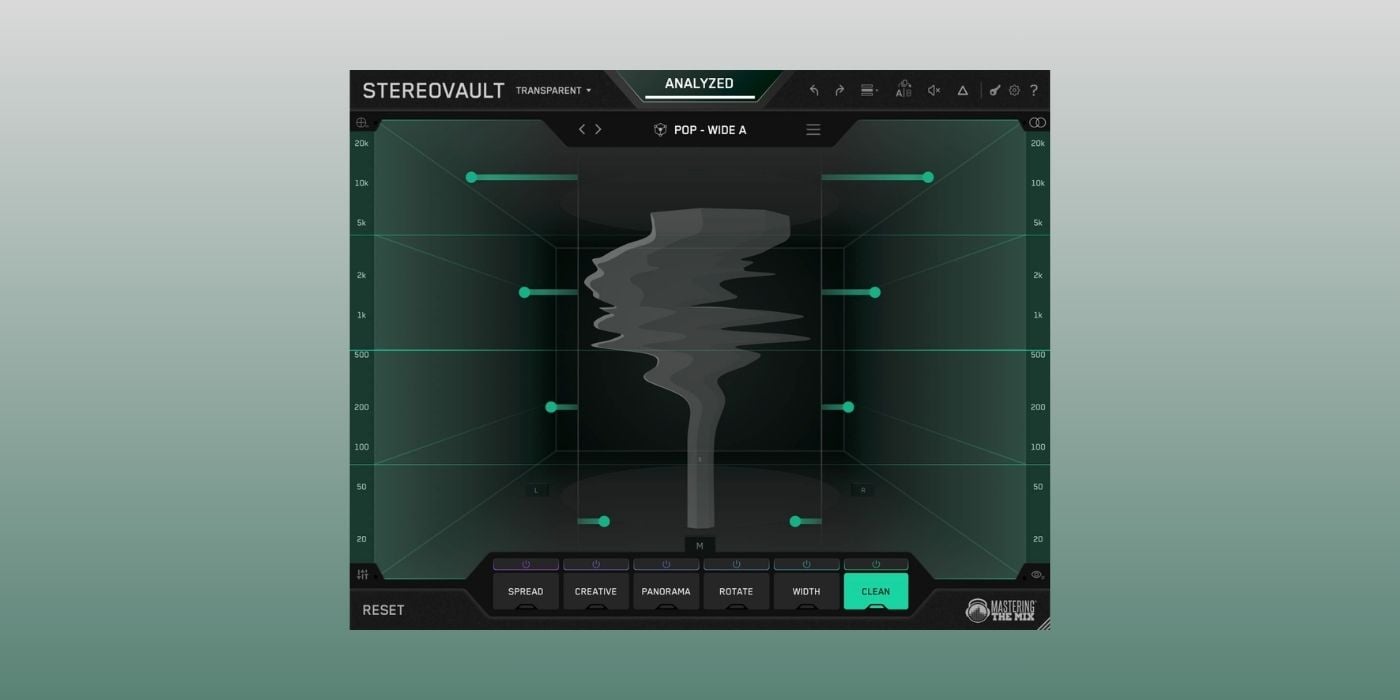 Mastering The Mix releases STEREOVAULT, a new stereo width plugin (LAUNCH OFFER)