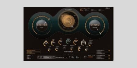 Uryan Modular releases Vaelyra Stryn, a FREE resonant string/pluck synth for macOS, Windows, and Linux