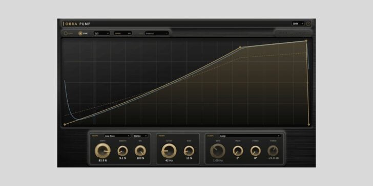 Orra Audio releases Orra Pump, a FREE tempo-synced modulation filter Orra Pump