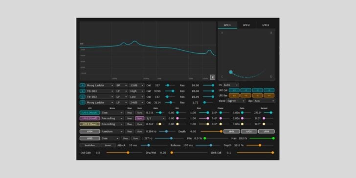 OTODESK releases FREE open-source Quad Morph Filter plugin Quad Morph Filter