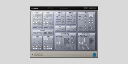 Audio Damage reboots an old classic with the FREE ShinRonin modular filter/delay plugin