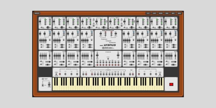 CRB Uranus 1 VST is a FREE emulation of a rare 1970s Italian synth for Windows CRB Uranus 1 VST: a FREE emulation of a rare 1970s Italian synth for Windows