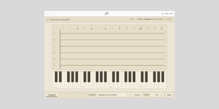 Gliff is a FREE MIDI guitar translator for macOS and Windows