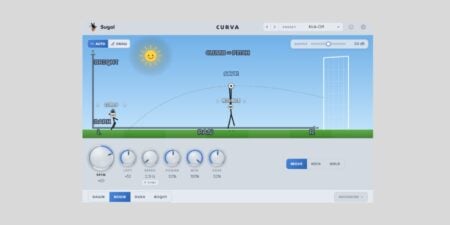 Sugoi Audio releases CURVA, a FREE football-inspired modulation plugin Sugoi Audio releases CURVA, a FREE football-inspired modulation plugin for macOS and Windows