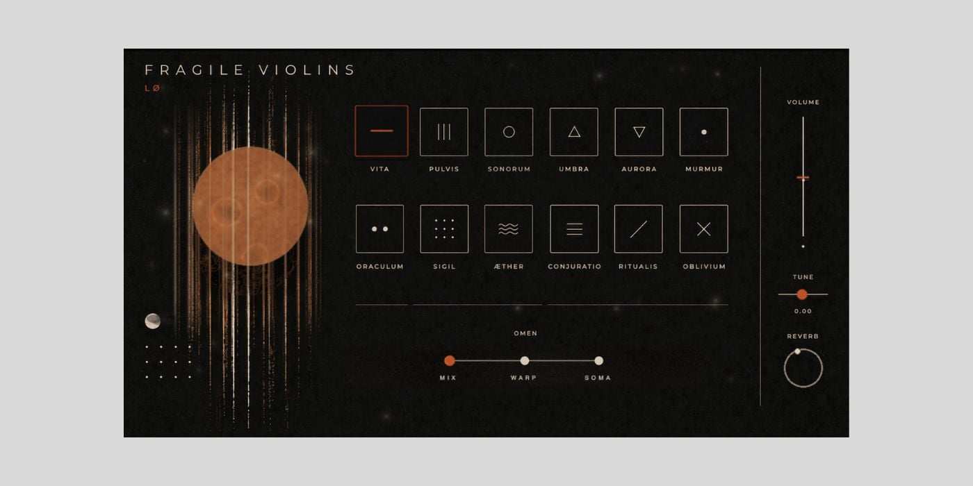 LØ releases Fragile Violins Free, a FREE Decent Sampler violin library