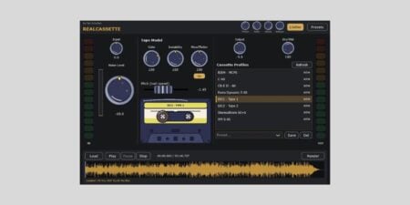 RealCassette is a FREE cassette tape plugin and standalone app for Windows RealCassette