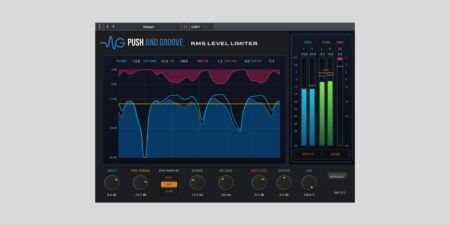 Push and Groove releases FREE RMS LEVEL LIMITER plugin RMS LEVEL LIMITER