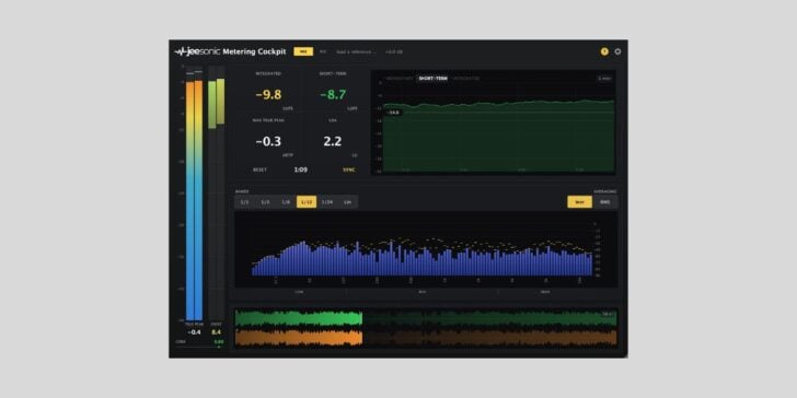 Jeesonic releases Metering Cockpit, a FREE loudness meter for macOS and Windows Jeesonic releases Metering Cockpit, a FREE loudness meter for macOS and Windows