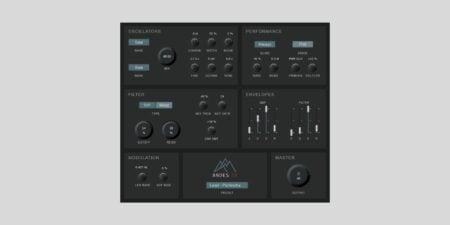 NoiseRoom UIO releases Andes JX, a FREE open-source synth for Windows Andes JX