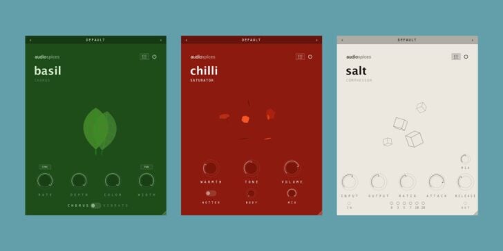 Audio Spices gives away three FREE plugins exclusively to BPB readers Audio Spices