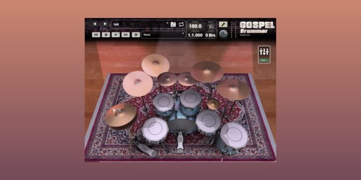 Gospel Musicians releases Gospel Drummer virtual drum instrument with intro price Gospel Drummer