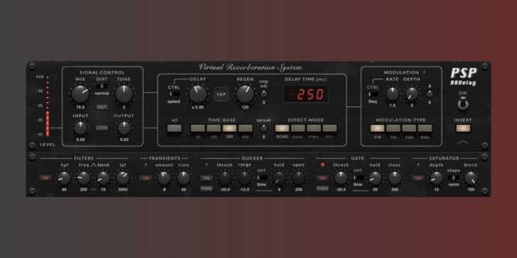 PSP Audioware launches BBDelay vintage BBD ambience processor PSP BBDelay