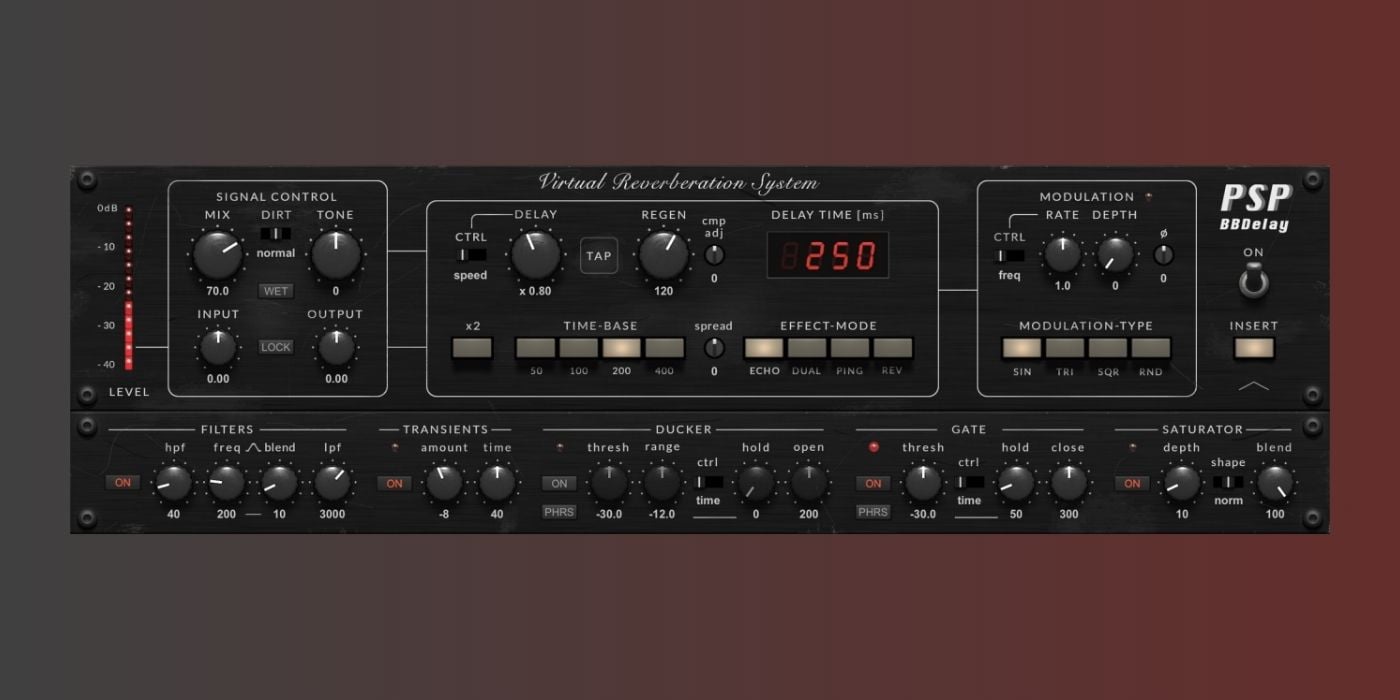PSP Audioware launches BBDelay vintage BBD ambience processor