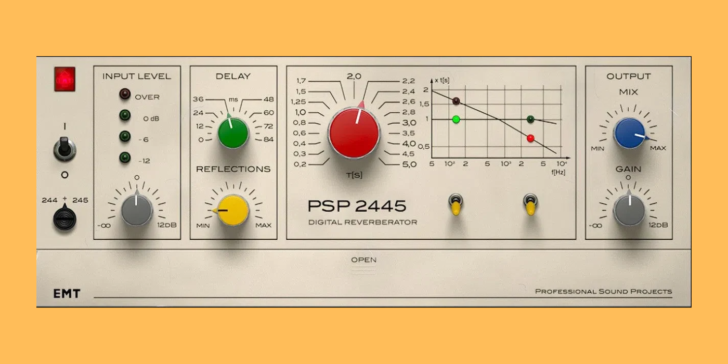 Get PSP 2445 EMT vintage digital reverb for only $29 (81% OFF) PSP 2445 EMT