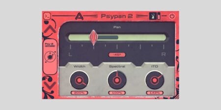 Auburn Sounds releases Psypan 2 Free, a stereo multi-effect plugin Psypan Free