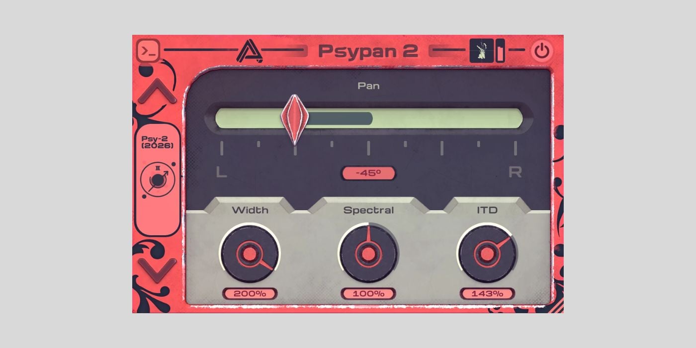 Auburn Sounds releases Psypan 2 Free, a stereo multi-effect plugin